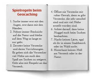 Verhaltensregeln und Spielregeln